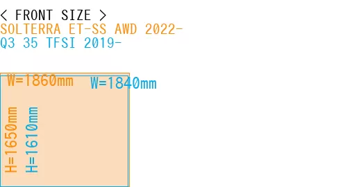 #SOLTERRA ET-SS AWD 2022- + Q3 35 TFSI 2019-